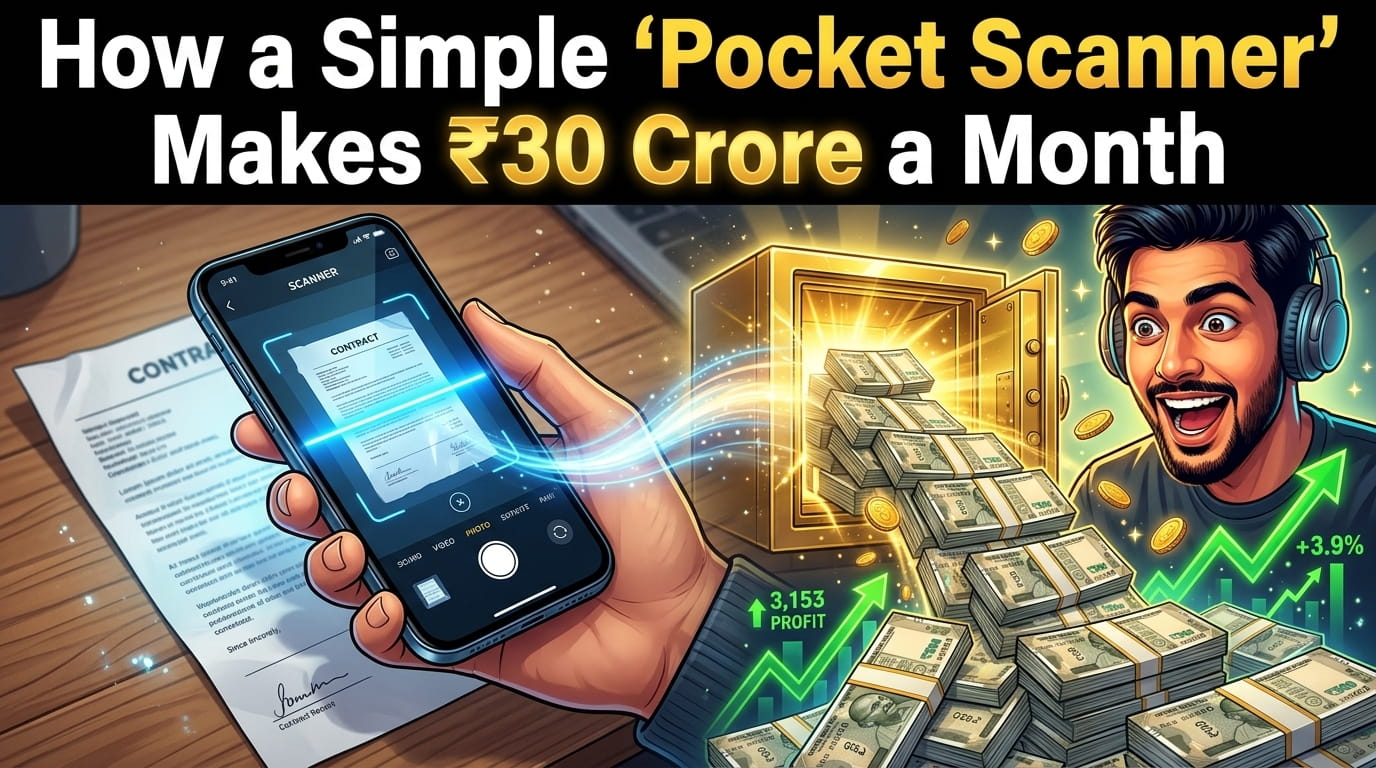 How a Simple ‘Pocket Scanner’ Makes ₹30 Crore a Month