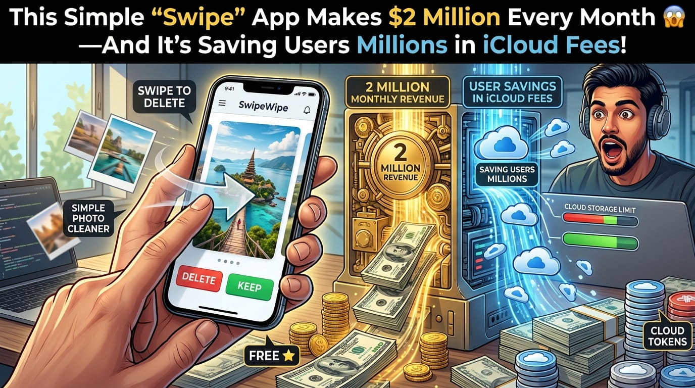 This Simple "Swipe" App Makes $2 Million Every Month 😱